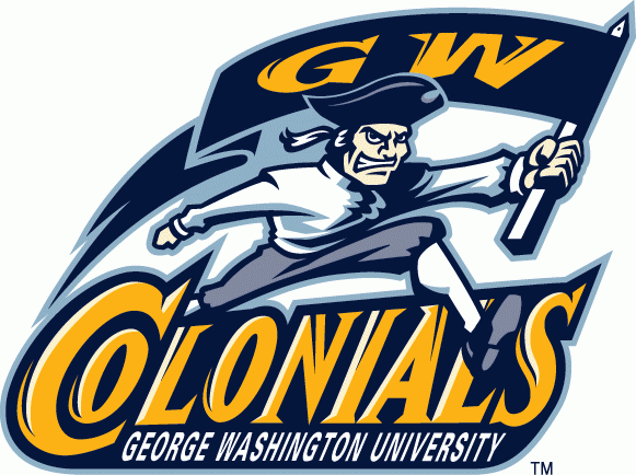 George Washington Colonials 1997-2008 Primary Logo diy DTF decal sticker